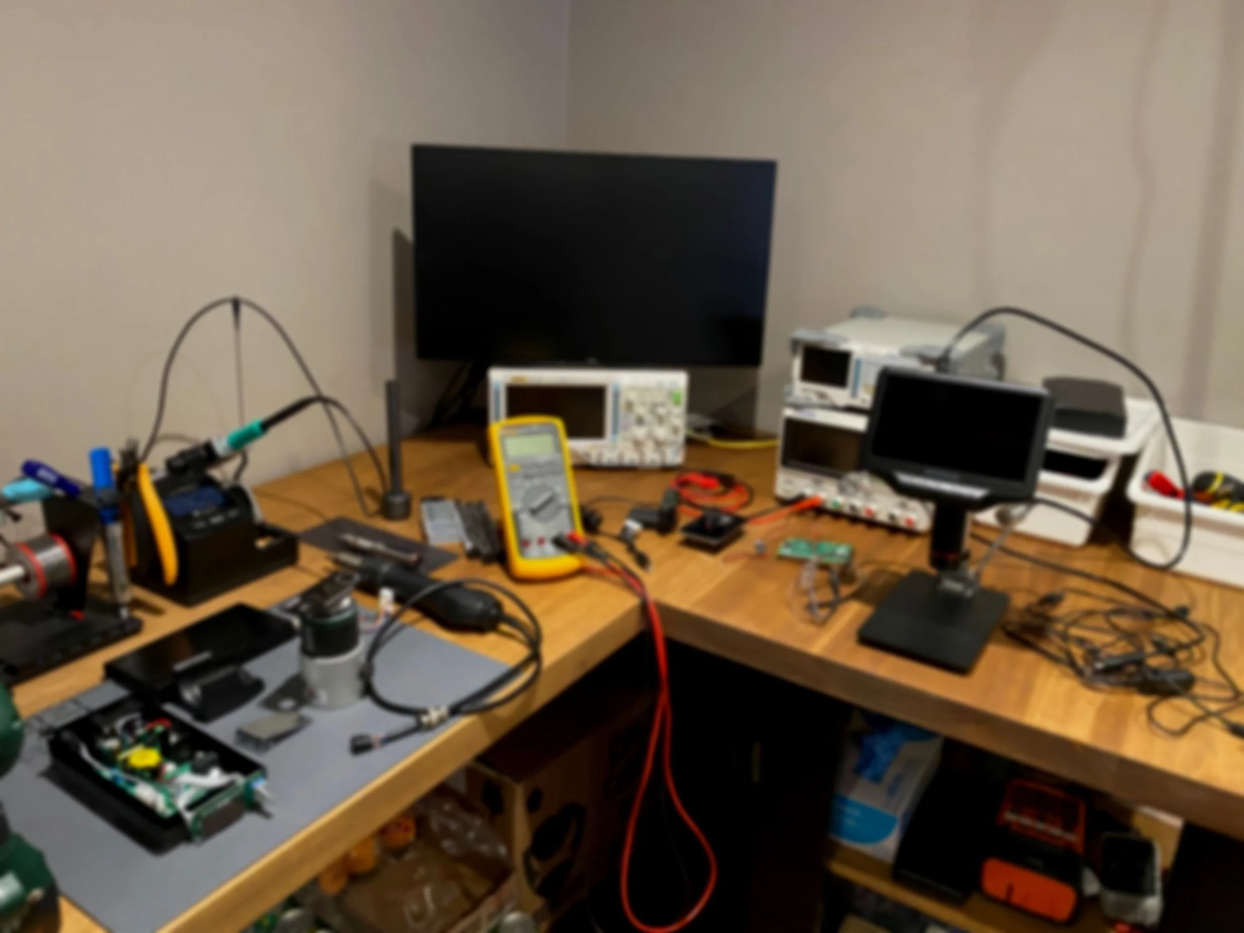 Jon's electronics workbench
